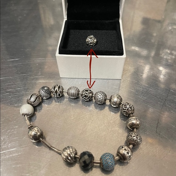 Pandora Essence FRIENDSHIP Charm - Picture 3 of 3